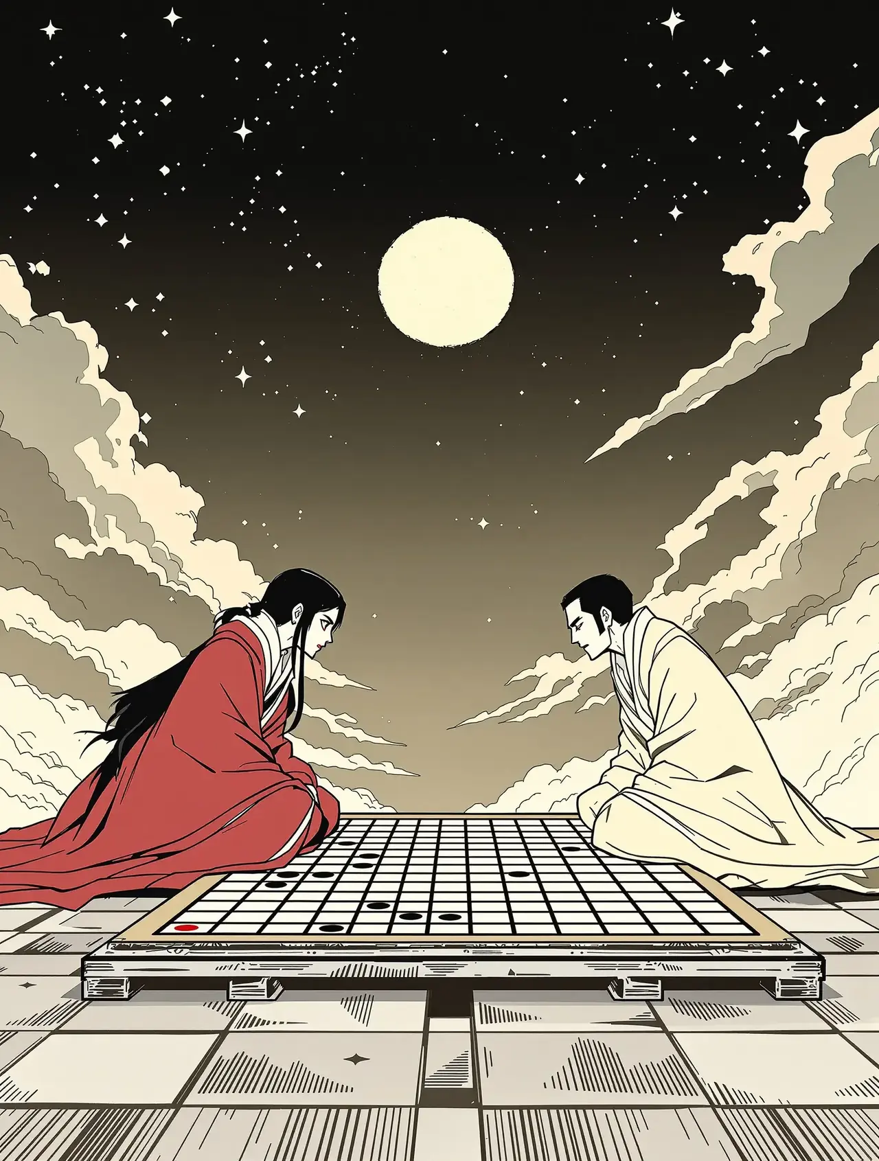 月下棋局 - 尸兄漫画连载作品封面
